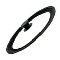 thumbnail image 2 of Tempered Glass Lid Multi-size for 10"11"12" Frying Pans, Clatine Replacement Cover Rubber Rim for 10 11 12 inch Cookware, Skillets, Cast Iron, Cast Alluminium Pans, 26CM 28CM 30CM, Black, 2 of 10