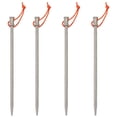 thumbnail image 1 of Tent Pegs with Reflective Rope Made from Lightweight Titanium Material, 1 of 6