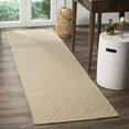 thumbnail image 3 of SAFAVIEH Montauk Terrence Geometric Diamond Cotton Area Rug, Ivory/Gold, 4' x 6', 3 of 10