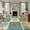 Blue, variant on 6'x9' Area Rugs, Vintage Coastal Indoor Outdoor Area Rug for Living Room Bedroom, Summer Beach Sea Turtle Shell Starfish Washable Bathroom Rugs Kitchen Floor Carpet Mats Home Decor Aesthetic