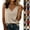 08# Champagne, variant on Satin Tank Tops for Women Loose Fit Sleeveless V Neck Cami Shirts Silk Camisole Blouses Satin Blouse for Under Blazer,Champagne 2XL