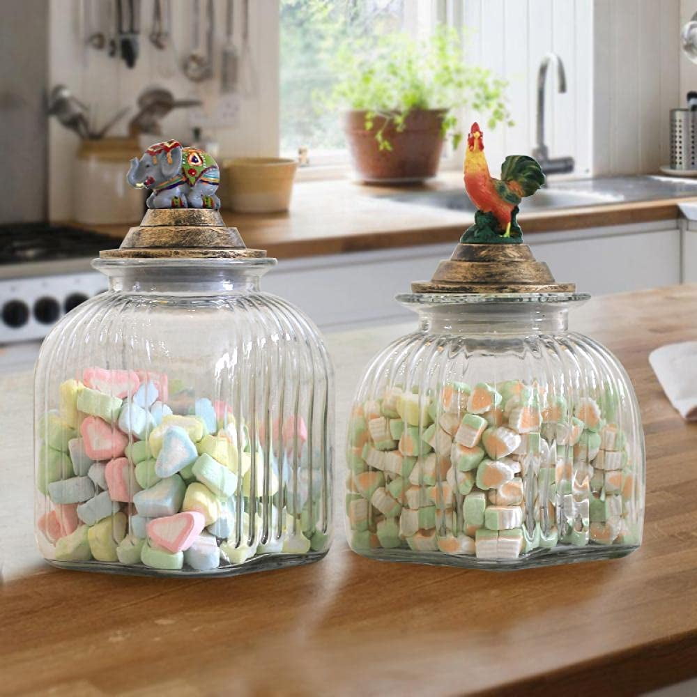 GLASS CANDY JAR – That Organized Home