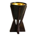 thumbnail image 2 of Quemador de incienso con cenicero, soporte de incienso de resina de estilo nórdico moderno para decoración del hogar. Negro, 2 of 9