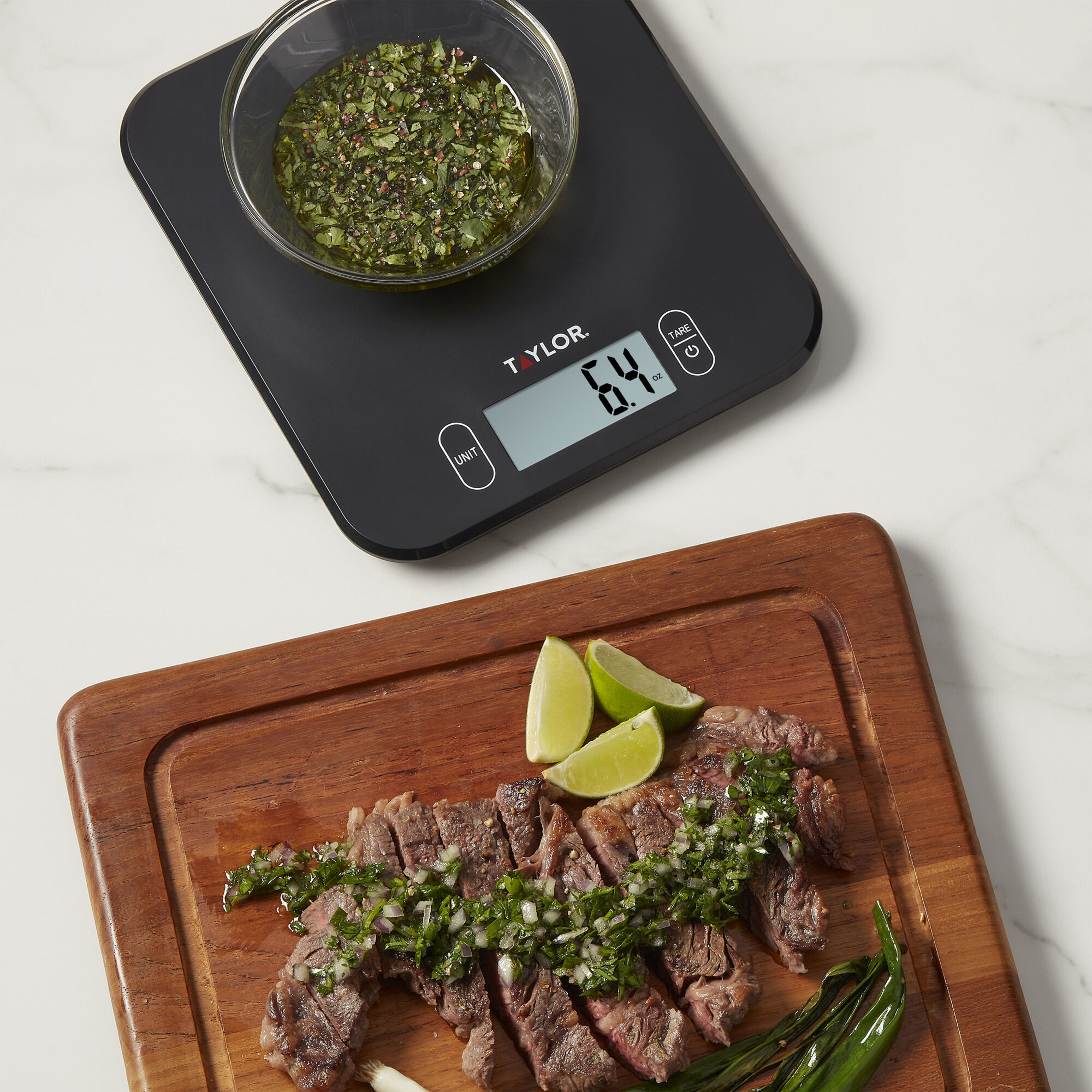 Taylor 11 Lb Antimicrobial Kitchen Scale, Black photo 7