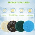 thumbnail image 2 of 16Pcs Electric Cleaning Brush Pad Set 4 Foam Pads 4 Kitchen Mats 4 Performance Pads 4 Microfibre Pads fit for Dremel Versa Cleaning Brush, 2 of 6