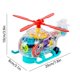 thumbnail image 3 of Juguetes para piscina, juguetes para bebés, juguetes para niños pequeños, juguetes infantiles con sonido y luz, helicóptero transparente universal con engranajes, ideal para cumpleaños y vacaciones, p, 3 of 7