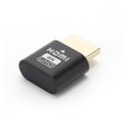 thumbnail image 2 of 4k Ultra High-definition Gold-plated Hdmi Virtualizer Portable Dummy Plug Edid Display Cheat Support All Systems gold, 2 of 4