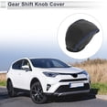 thumbnail image 2 of Unique Bargains Gear Shift Knob Cover for Toyota RAV4 2019-2024 Anti-Slip Black Blue Stick Shifting Handle Protector Faux Leather 1 Pc, 2 of 6