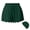 1_Green, variant on Tmtolofot Women Casual Lace Shorts Pants,Front Tie Trim Lightweight Short Basic Solid Color Shorts Summer Fashion Pleated Shorts For Gym Sports Yoga,1_Blue,5X-Large