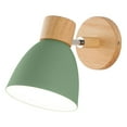 thumbnail image 1 of Lámparas de Pared Modernas, Candelabro de Pared, Lámpara de Macarrón Creativa de Madera E27, Lámpara de Pared para Cocina, Dormitorio, Pasill Verde SM SunniMix Aplique de pared industriales, 1 of 8