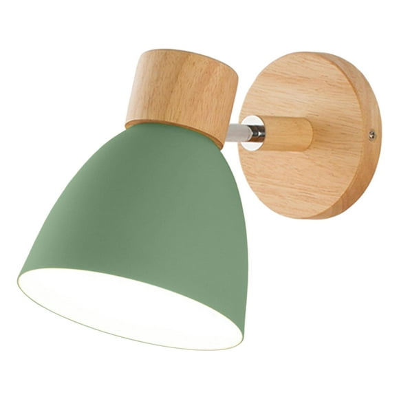 Modern Minimalist Fixtures Wooden for Home Lighting Kitchen Aisle Green