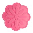 thumbnail image 1 of 2 Pack Silicone Trivet MatHot Pads For Pots & Pans, Spoon Rest & Coasters Heat Resistant Non Slip Flexible & Durable - Rose Red, 1 of 6