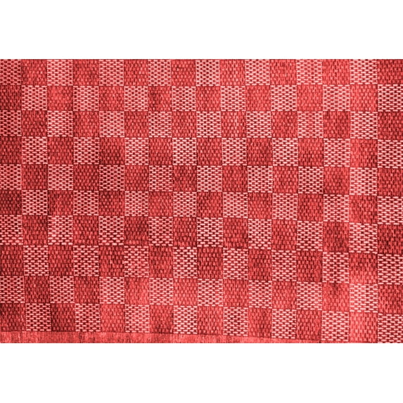 Ahgly Company Machine Washable Indoor Rectangle Oriental Red Modern Area Rugs, 6' x 9'