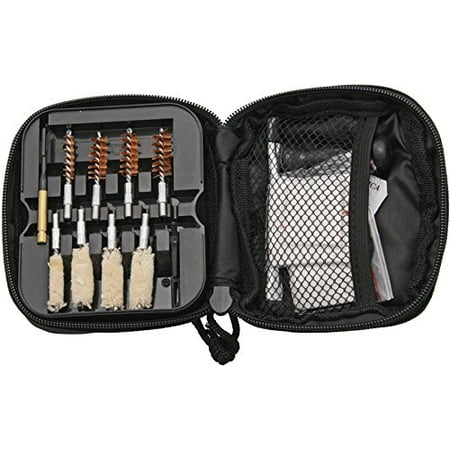 Portable Shooting Kit - ABKT Tac AB0034B Portable Pistol Cleaning Kit, Black