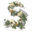 thumbnail image 3 of KTFgvq Artificial Rose Vine Artificial Eucalyptus Garland Realistic Floral String Hanging Decoration for Home Party Wedding Events, 3 of 9