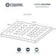 thumbnail image 4 of Colchoneta de Memory Foam con Gel, Sobrecolchón Topper 7 Zonas de Presion, Confort Acolchado, Cama Suave, Soporte Premium para Espalda, Protector de colchones 5 cm (Matrimonial, Azul), 4 of 6