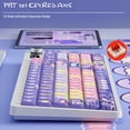 thumbnail image 4 of ,Affichage Bouton Métallique Diy avec Interrupteurs Touches Pbt Keycaps Rollover Pbt Key Rollover Bouton Métallique Keycaps Affichage Ensemble d'Interrupteurs Rouges, 4 of 7