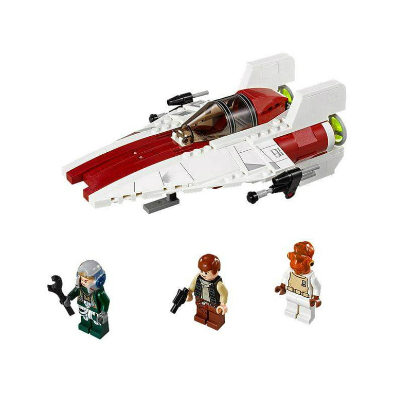 Beroligende middel Hoved Astrolabe LEGO Star Wars A-wing Starfighter Play Set - Walmart.com