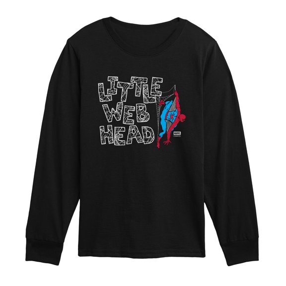 Spider-Man - Little Web Head Toddler Boys' Toddler Long Sleeve Graphic T-Shirt