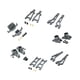 thumbnail image 5 of Accesorios de actualización 1:20 Copa trasera RC Kits de actualización de metal para 1/20 20208 gris, 5 of 9