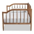thumbnail image 2 of Baxton Studio Parson Classic Twin Size Daybed with Spindle Design, Walnut Brown, 2 of 9