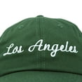 thumbnail image 6 of DALIX Los Angeles Baseball Cap Mens Womens Hats LA in Dark Green, 6 of 7