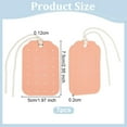 thumbnail image 2 of 7Pcs Portable Leather Earring Holders 24 Holes Leather Earring Organizer Displays 3x2 inch Imitation Leathers Stud Earring Holder Rectangle Hanging Jewelry Organizer for Earrings Jewelry, 2 of 6