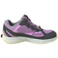 thumbnail image 2 of Zero Tie Women's Rocky Run Lavender Ankle-High Fabric Gold Shoes - 6M, 2 of 5