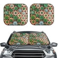 thumbnail image 2 of Yiaed Cactus 4 Print Car Front Windshield Sun Shade,Foldable Anti-UV Car Sunshade for Front Window for Most Vehicles-Medium, 2 of 5