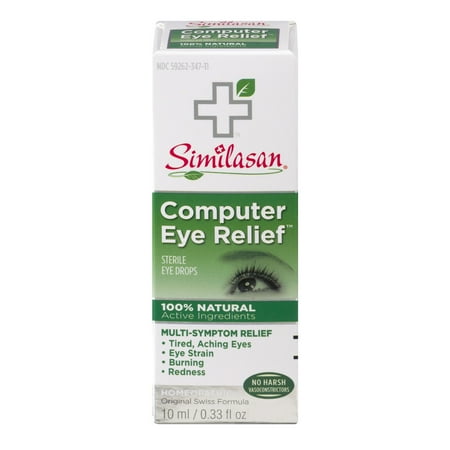 Similasan Computer Eye Relief Sterile Eye Drops, 0.33 fl oz
