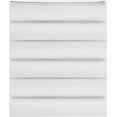 thumbnail image 1 of Mocassi Drap Plat 1500 Fils, Lot de 6, Lit Simple, Blanc, 1 of 3