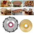 thumbnail image 2 of Peahefy Chain Saw Disc + Gold Grinding Disc Set for Wood Carving Angle Grinder Cutting Tool 4Inch,Chain Saw Disc,Grinding Disc, 2 of 8