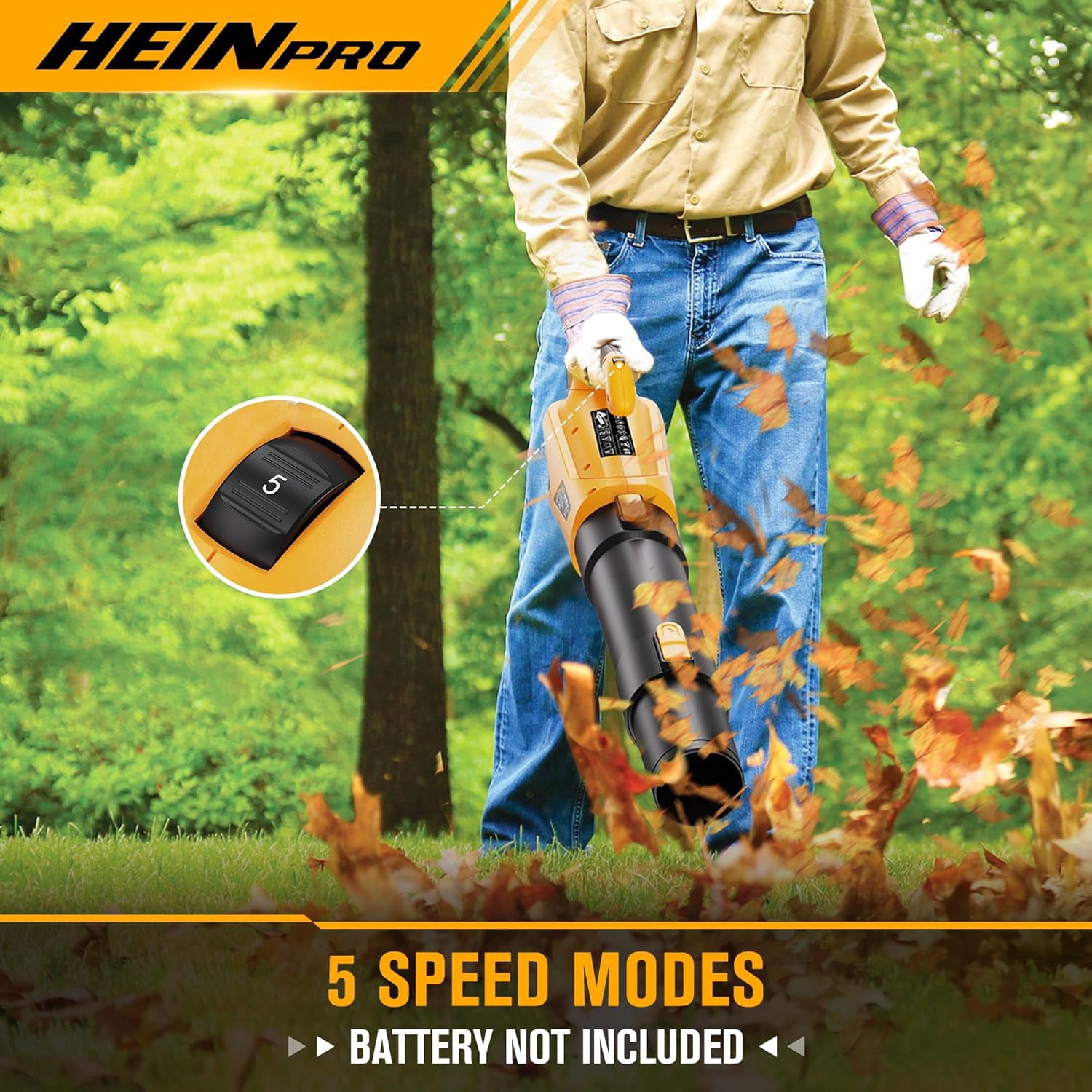 Cordless Leaf Blower & Jobsite Fan Compatible with  20V  Battery
