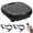 Black, variant on AprLeaf Vibration Plate Exercise Machine, 99 Speed Levels, 5 Preset Modes, Remote Control, Resistance Bands, LED Display for Home Workout,White