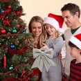 thumbnail image 1 of Fiudx Ofertas Del Día Decoración Para Árbol De Navidad, Artículos Para Colgar, Escaparate, Disposición De Escena, Accesorios, Decoraciones Navideñas, Lazos, 1 of 5