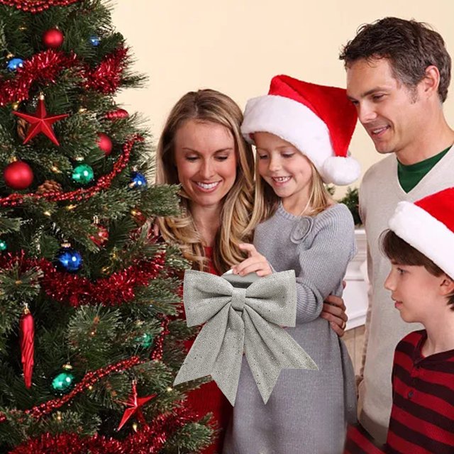 Fiudx Ofertas Del Día Decoración Para Árbol De Navidad, Artículos Para Colgar, Escaparate, Disposición De Escena, Accesorios, Decoraciones Navideñas, Lazos