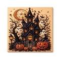 thumbnail image 3 of Halloween Beaded Pearl Art DIY Kit 7.9x7.9 inch Special Shaped Beads & Embossed Texture for Beginners Fall Home Decoration Seasonal Party Activity & Handmade Gift by MPOISVA, 3 of 8