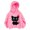 00-Pink#1368, variant on Kiijoy Toddler Girls Hooded Sweatshirt Fall Loose Pullover Hoodie, Black, Sizes 4-5T