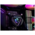 thumbnail image 4 of MSI MAG CoreLiquid 240R V2 AIO Liquid CPU Cooler, 240mm Radiator, Dual PWM Fans, ARGB Lighting Controlled by Software - LGA 1700/1851 / AM5/AM4 Compatible, 4 of 5