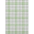 thumbnail image 2 of Addison Rugs Mayfield Premium Machine Washable Transitional Plaid Mint Rectangle Rug, 10' x 14', 2 of 6