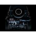 thumbnail image 4 of Fits 2021-2024 Ford Bronco AWE Tuning Exhaust System Kit 3015-22789 0FG Cat-Back System; T304L Stainless Steel; Without Muffler; Single Exhaust With Single Exit; Rear Exit; 5 Inch Chrome Silver Tip, 4 of 8