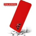 thumbnail image 6 of Samsung A52 Case,  Galaxy A52s Case Liquid Silicone Case Dual Layer Hybrid Hard PC Soft Silicone Gel Rubber Bumper Slim Fit Shockproof Protective Phone Case for Samsung Galaxy A52/A52s 5G (2021), 6 of 12