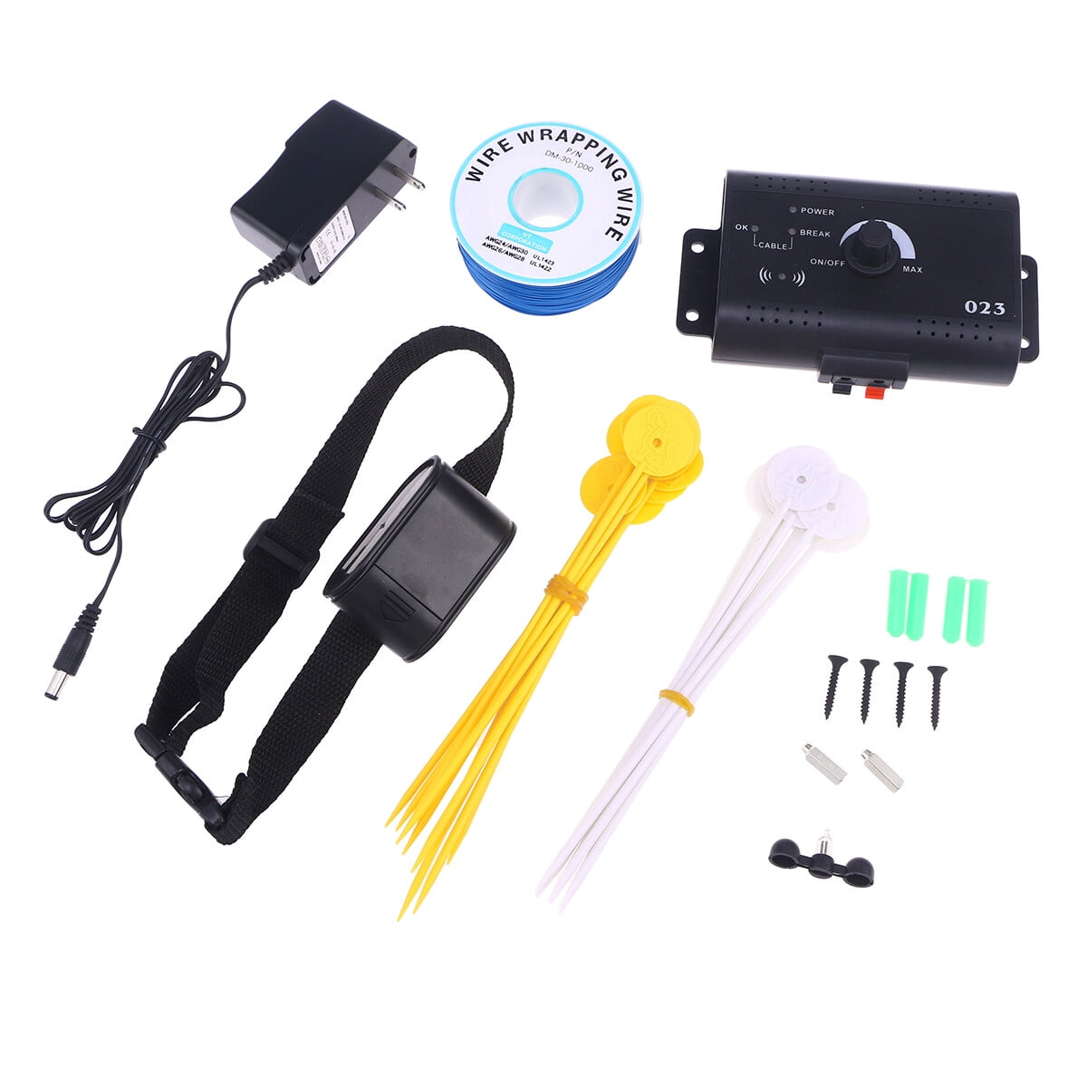 2 Sets Electric Fence for Dogs, Rechargeable Underground Dog Fence System, Pet Containment System