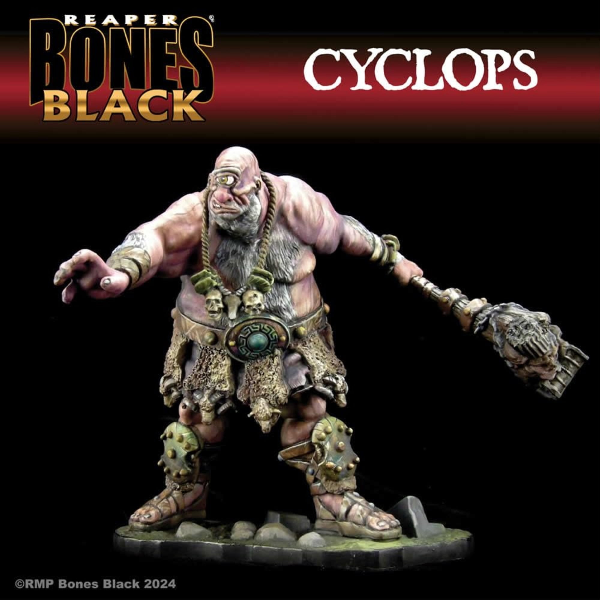 REAPER Cyclops Deluxe Boxed Set Miniature 25mm Heroic Scale Figure Bones Black Miniatures
