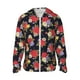thumbnail image 1 of Fotbe Red Rose Flower Chaqueta con Protección Solar UPF 50+ para Hombre y Mujer, Camisa con Capucha y Bolsillos-3X-Large, 1 of 7