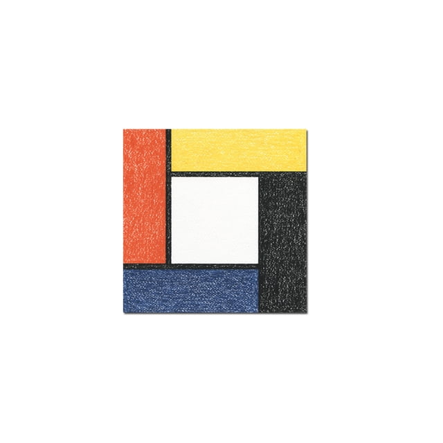 cuadro decorativo crayones 2 lienzo by suma 1 pieza 30 X 30 CM