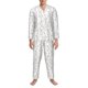thumbnail image 3 of Balery Bunny And Bird Pijama para Hombre de Dos Piezas con Manga Larga, Conjunto de Dormir y Descanso Suave con Bolsillos-X-Large, 3 of 7