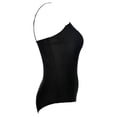 thumbnail image 3 of Traje de Baño Ocean Pacific para Mujer Completo con Un Tirante en Hombro, Escote Redondo Negro Talla EG, 3 of 4