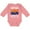 Mauve, variant on Inktastic Established February 14, 1912 Arizona Flag Boys or Girls Long Sleeve Baby Bodysuit