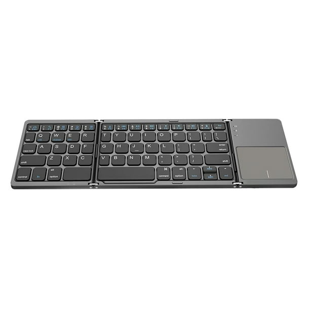 B033 Mini teclado plegable (B033 PLUS gris) Hugtrwg Nuevos Originales